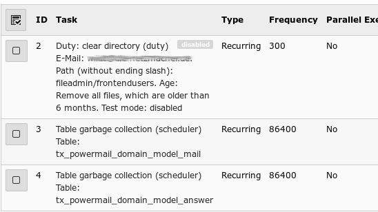 TYPO3 für DSGVO: Regelmäßig Daten und Dateien löschen, die älter als 180 Tage sind 