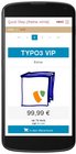 Quick Shop - responsive E-Commerce for TYPO3: Artikel auf dem Smartphone 