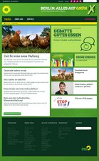 Live-Beispiel: Responsive Website mit aktuellem Corporate Design mit TYPO3 auf gruene.de 