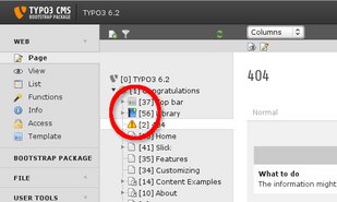 Mehr Übersicht durch passende Icons im Seitenbaum: Simplify your TYPO3 Backend!  