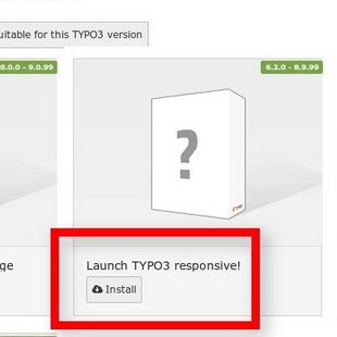 Distribution Launch TYPO3 Responsive! (launchstart) 