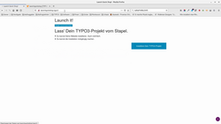 TYPO3 "Launch Quick Shop!" Installations-Video: Launch it! 