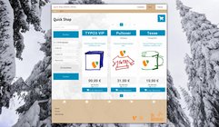 Quick Shop - responsive E-Commerce for TYPO3: Theme weiß 