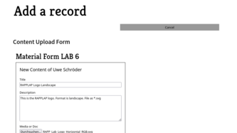 TYPO3-Publish Frontend-Editing: Formular (mit Powermail erstellt) 