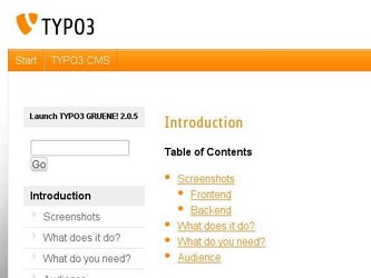 Das Manual von Launch TYPO3 GRUENE! erläutert, wie Du auf Basis von Launch it! Dein Projekt konfigurierst. Launch TYPO3 GRUENE! erstellt eine schlüsselfertige Website für Bündnis 90/Die Grünen. 