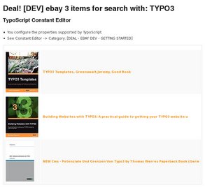 Test: Suche auf ebay 