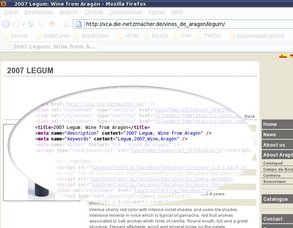 Auch Suchmaschinen finden Wine lecker 