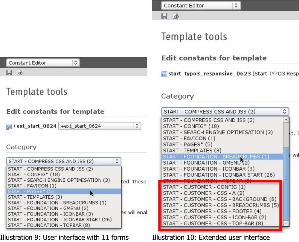 Start TYPO3 Responsive! Erweitertes User-Interface  