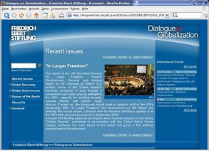 Dialogue on Globalization 