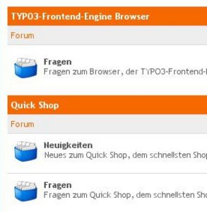 Forum für Browser und Quick Shop 