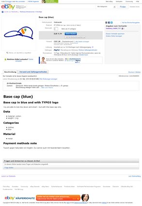 Dein Produkt im ebay-Shop 