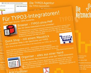 Der neue Flyer: TYPO3 für Integratoren! 