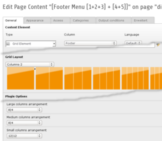 TYPO3-Start: Grid-Elements 