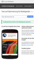 die-netzmacher.de: Responsive-Test bei Google 